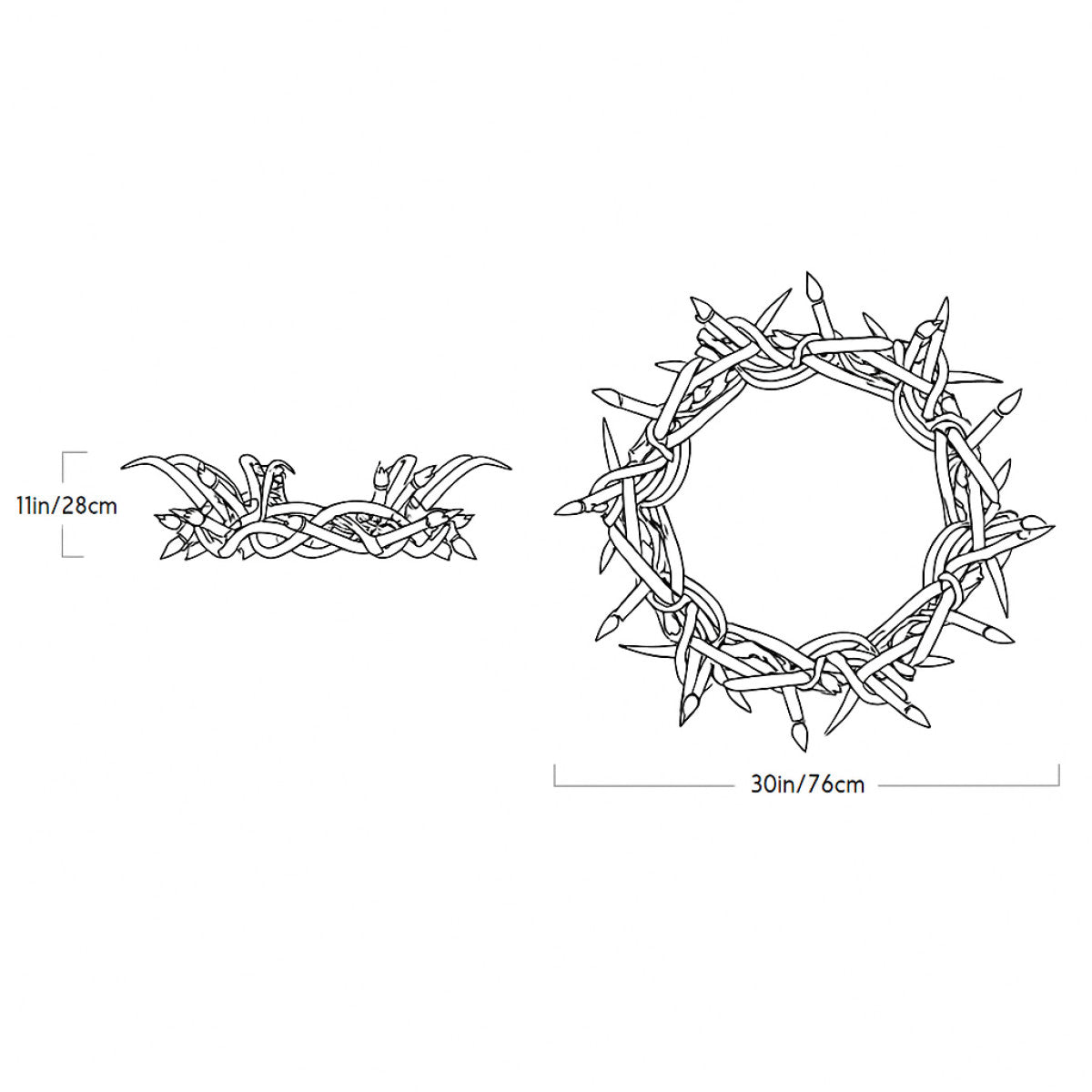 AM1801 Antler Halo Resin