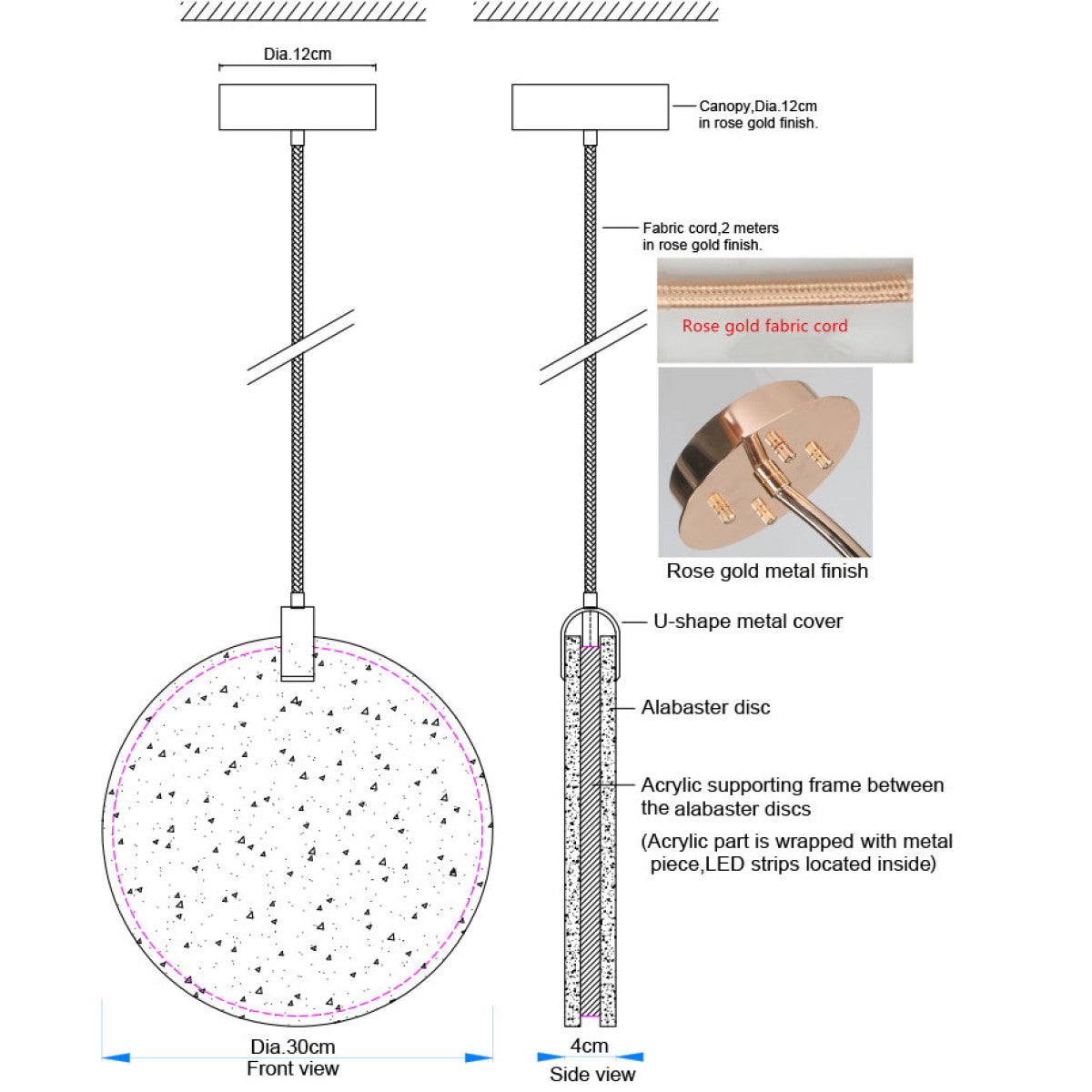AM70009A Pie Alabaster