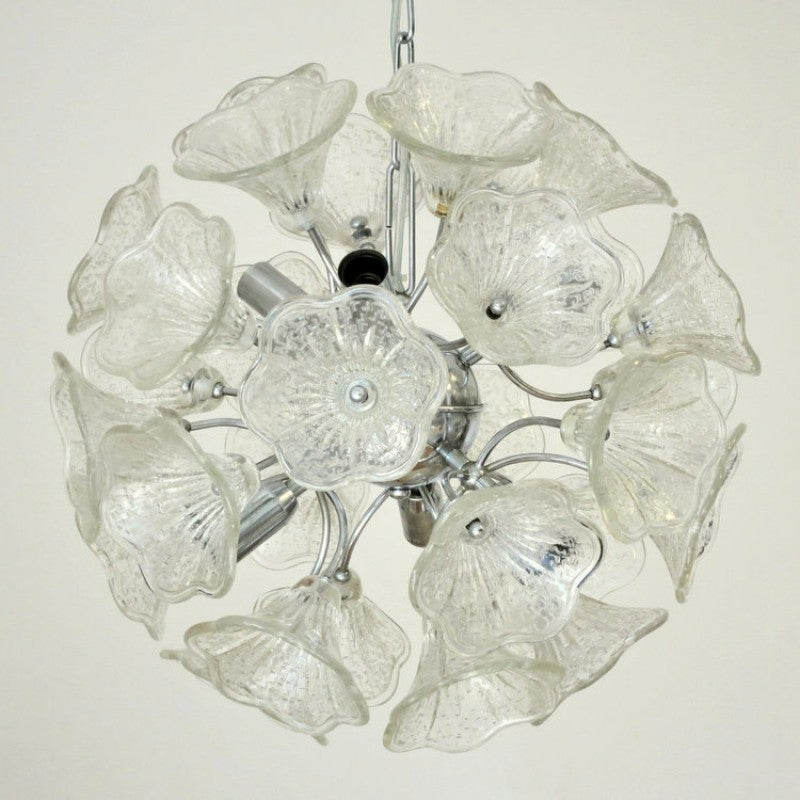 DV5519 CLEAR FLOWERS SPUTNIK