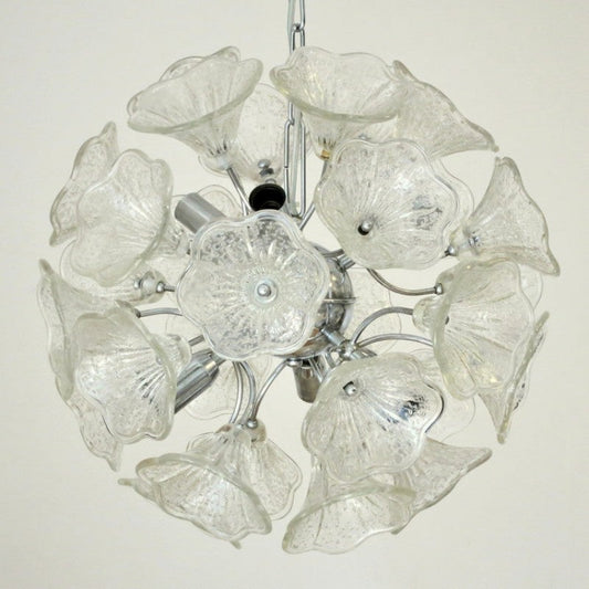 DV5519 CLEAR FLOWERS SPUTNIK