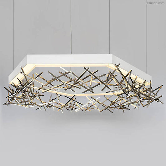 SL0224 HEX CRISS CROSS