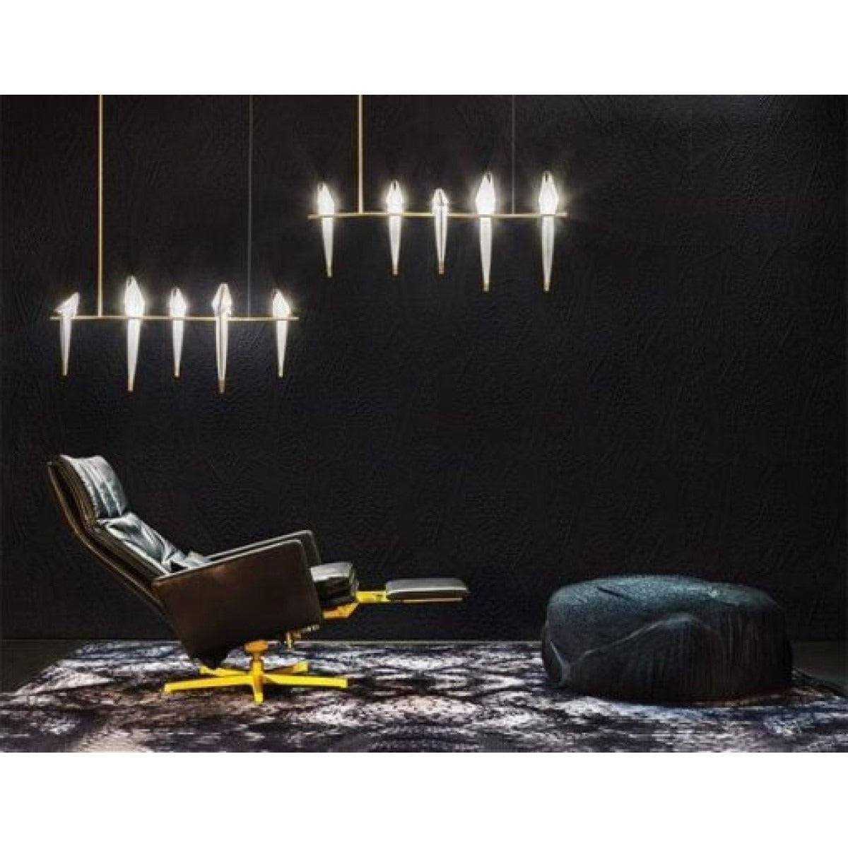QZ8113 Perch Bird Chandelier