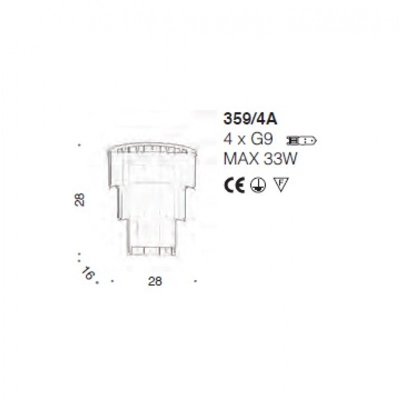 SJ2165 ROMA WALL LAMP