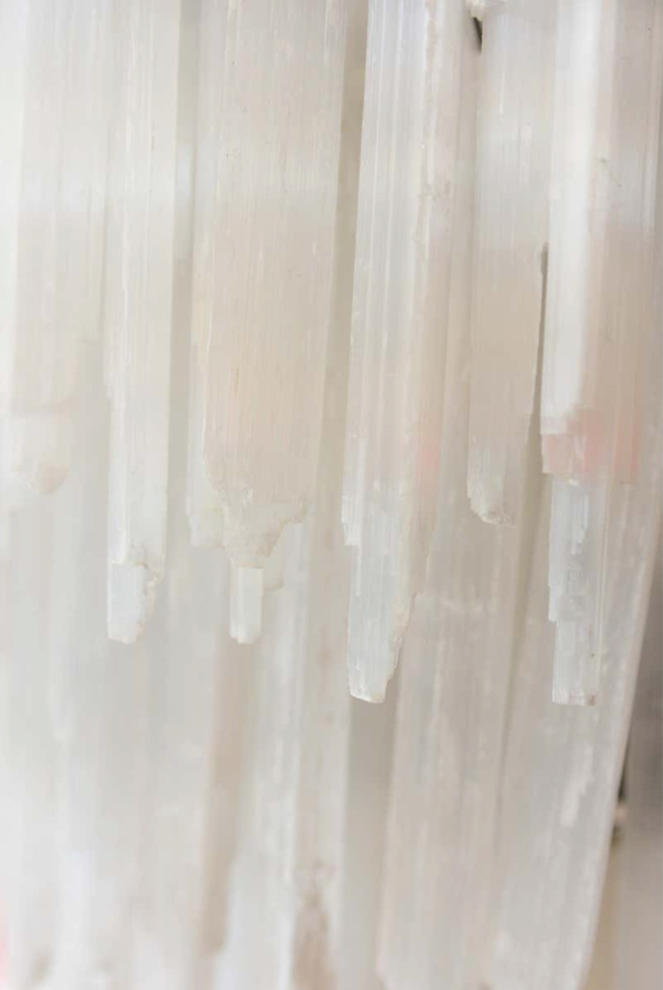 EF2202 SELENITE ROCK CRYSTAL CHANDELIER
