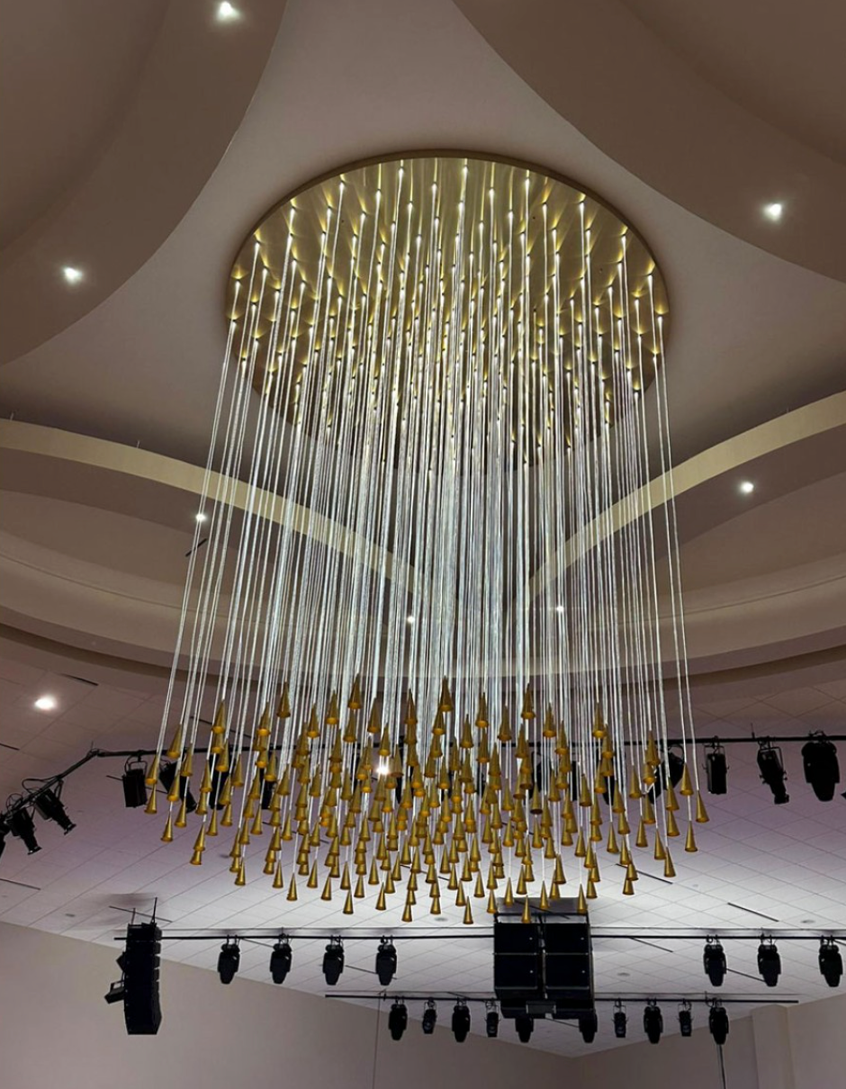 QZ0812 BELL DROP CHANDELIER