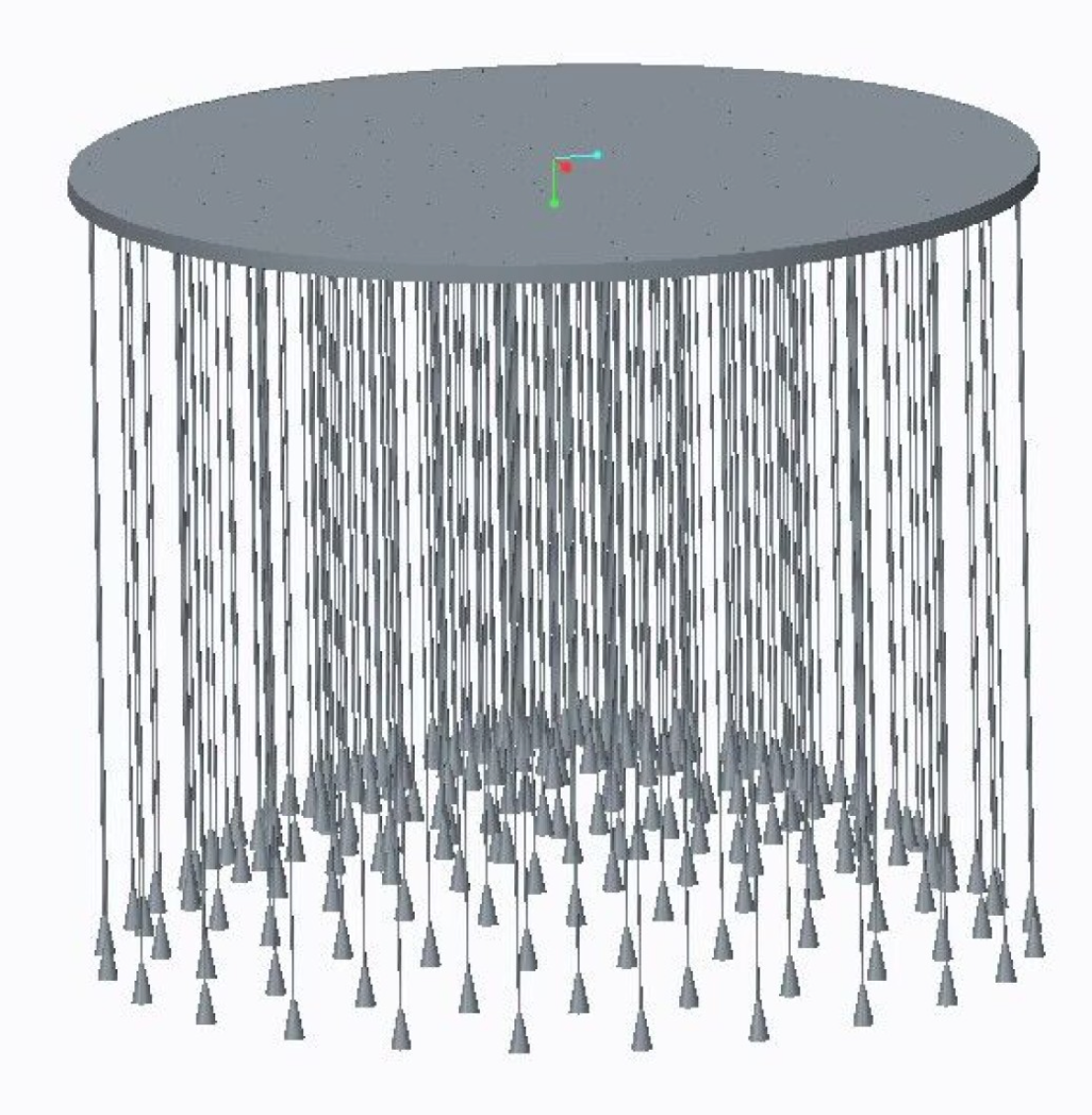 QZ0812 BELL DROP CHANDELIER