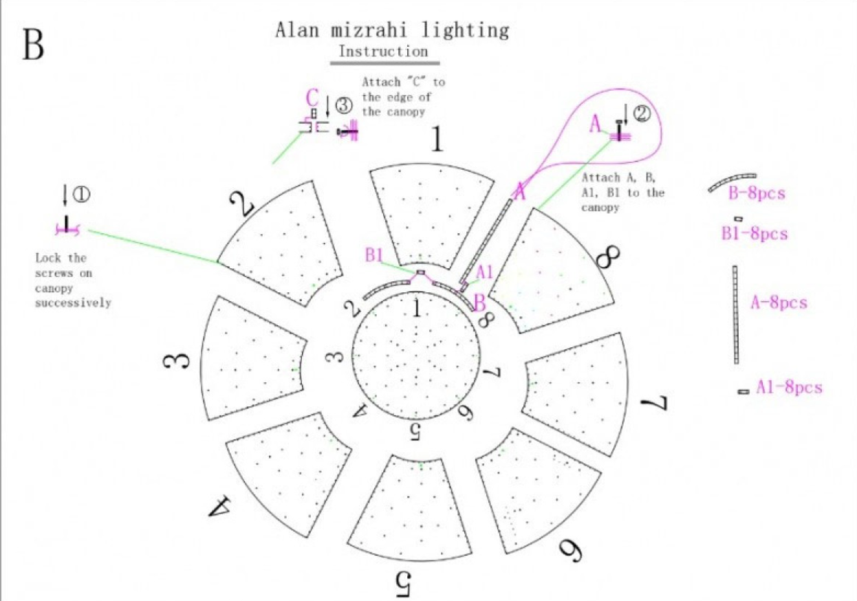 QZ0812 BELL DROP CHANDELIER