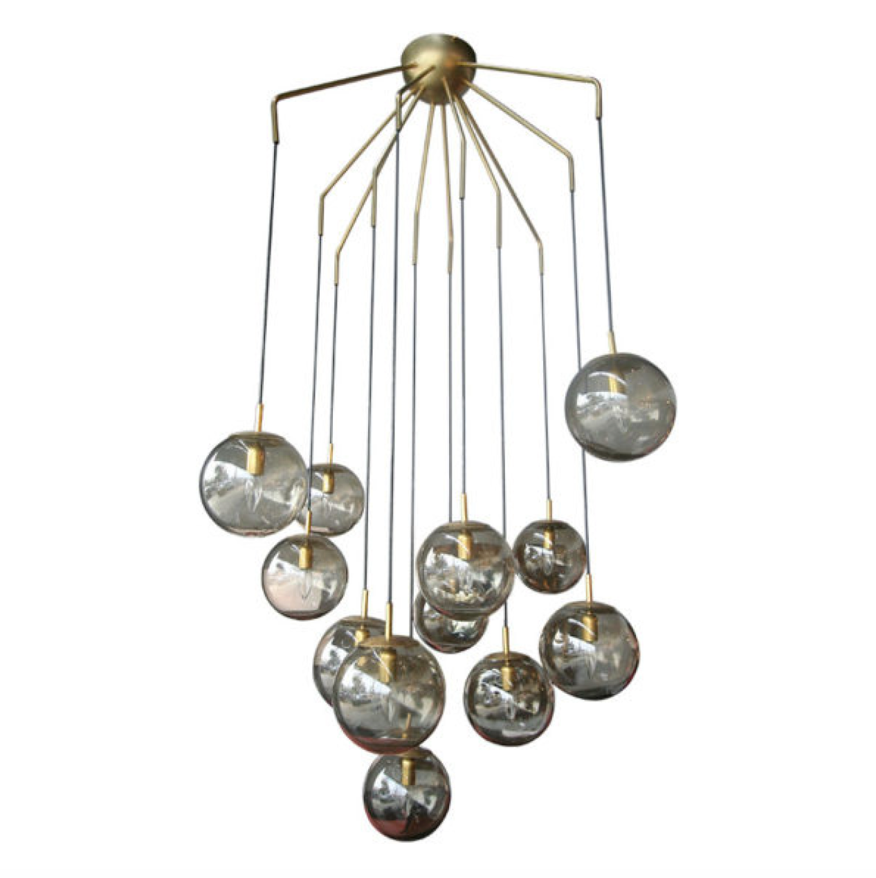 QZ2127 PALERMO MURANO CHANDELIER