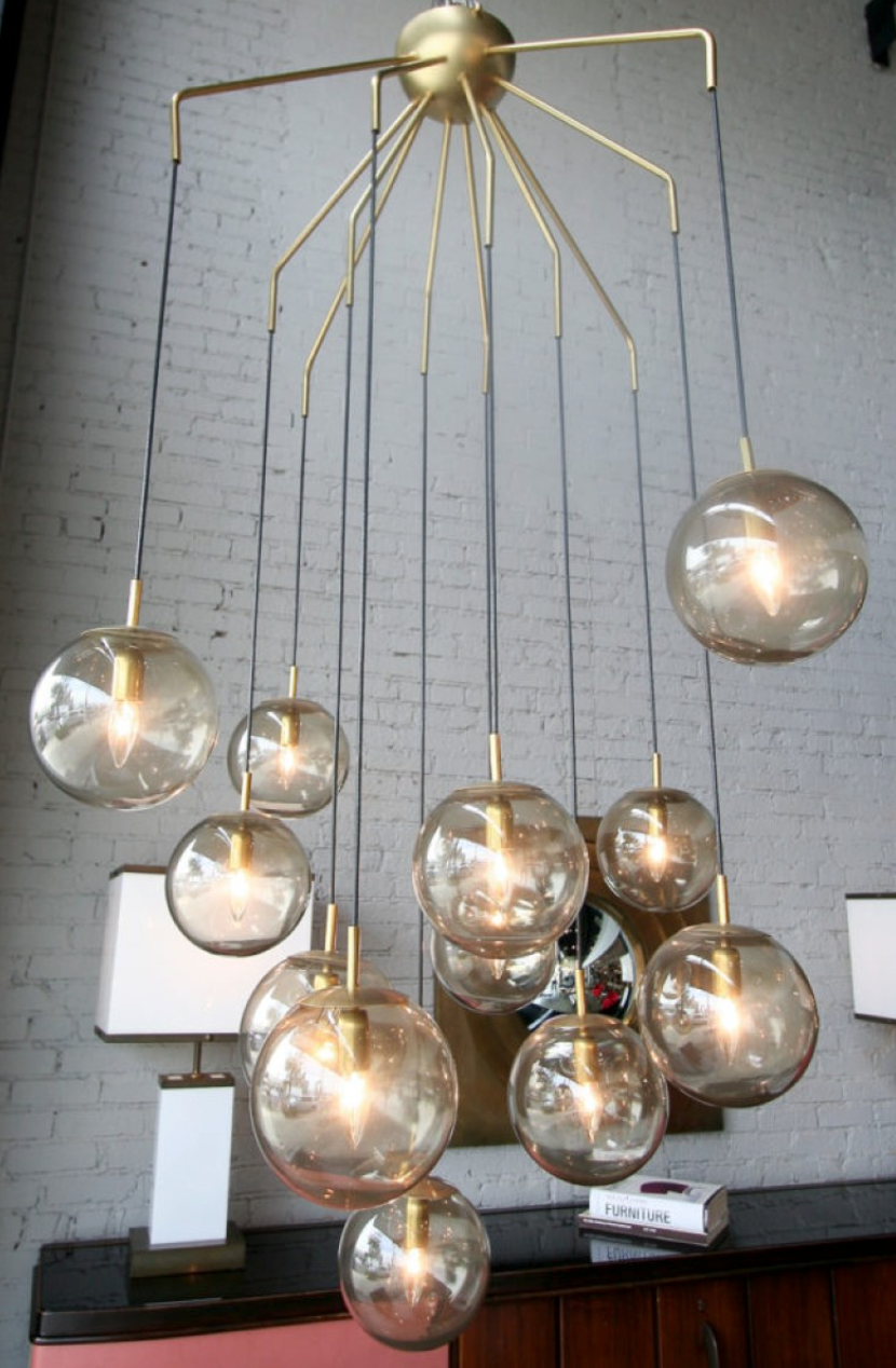 QZ2127 PALERMO MURANO CHANDELIER