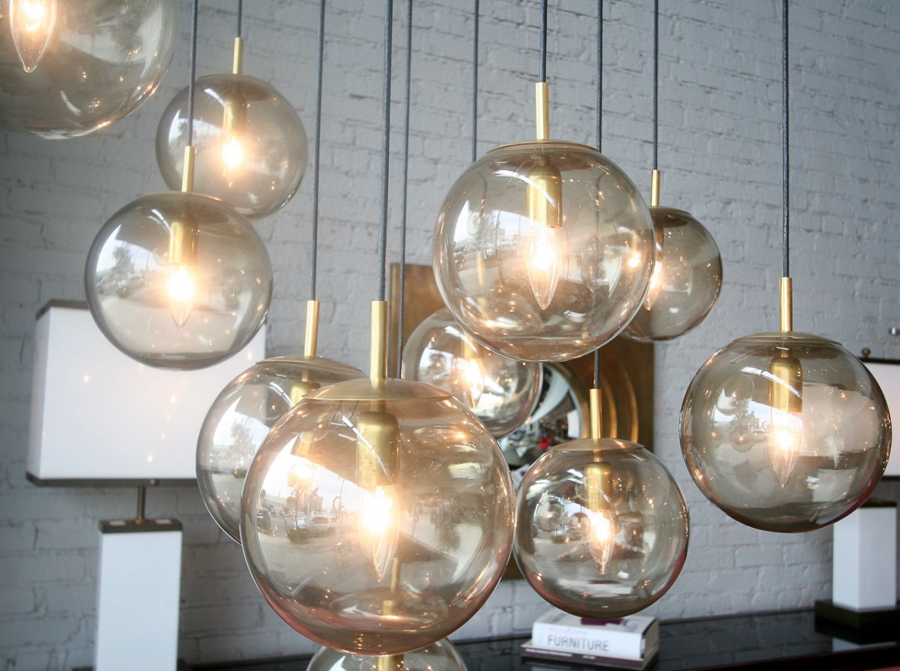 QZ2127 PALERMO MURANO CHANDELIER