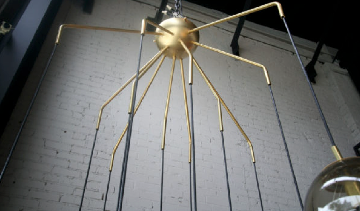 QZ2127 PALERMO MURANO CHANDELIER