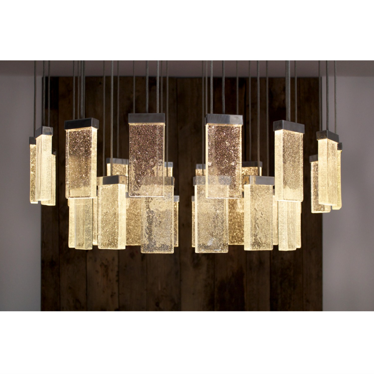 QZ2304 GRAND CRU HAND MADE GLASS RING PENDANT CHANDELIER