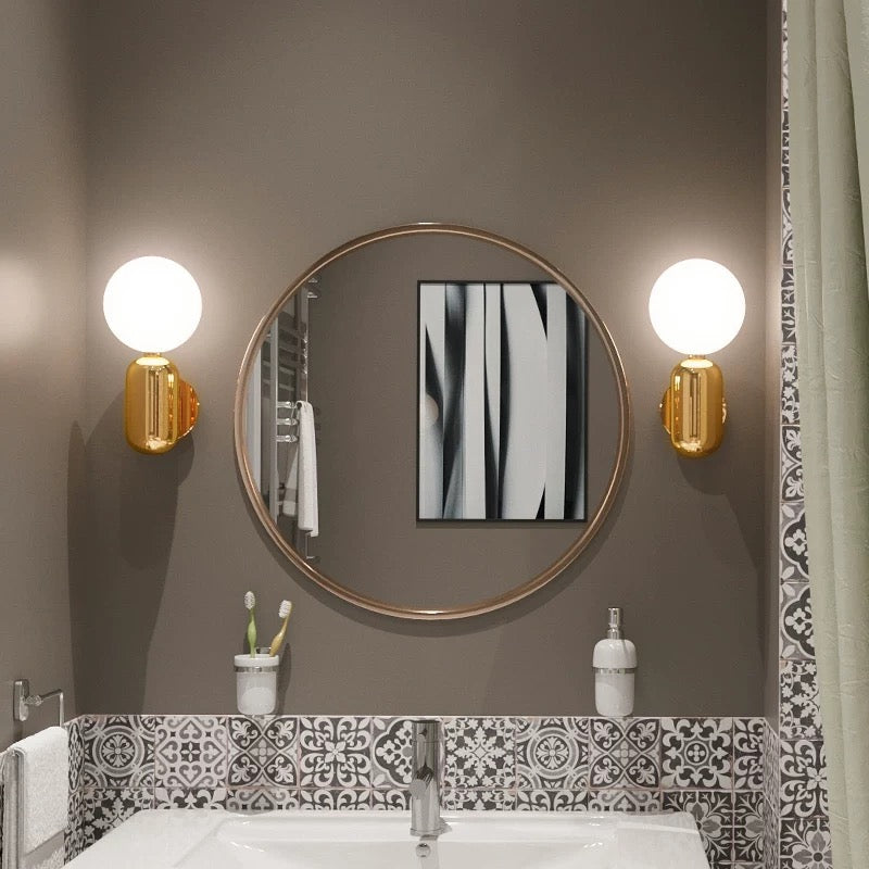 WM507 HOUSETON ROUND SCONCE