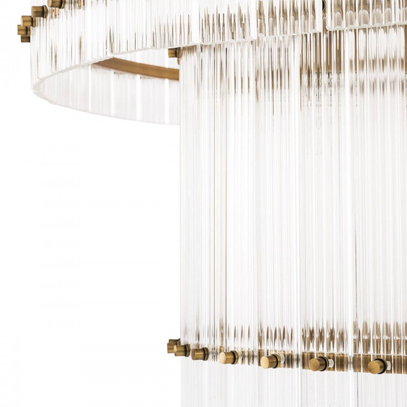 AL0152 RUBY L CHANDELIER
