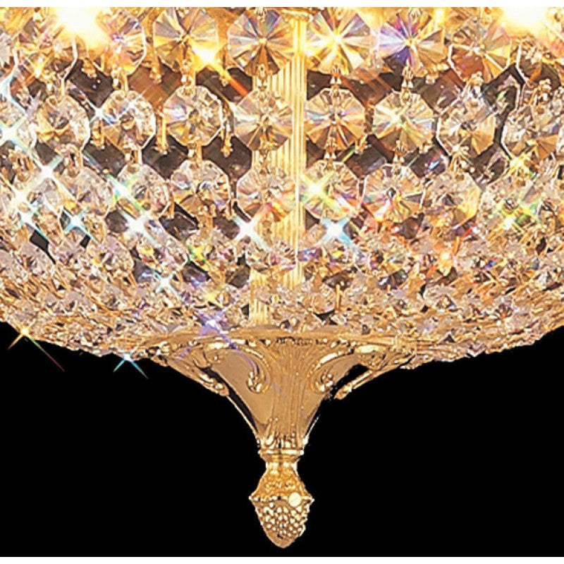 AMLS140 QUEEN ANNE FLUSH MOUNT