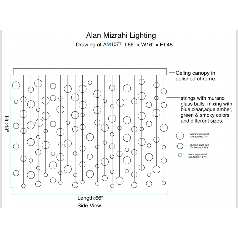 AM1077 CUSTOM RECTANGLE BUBBLES