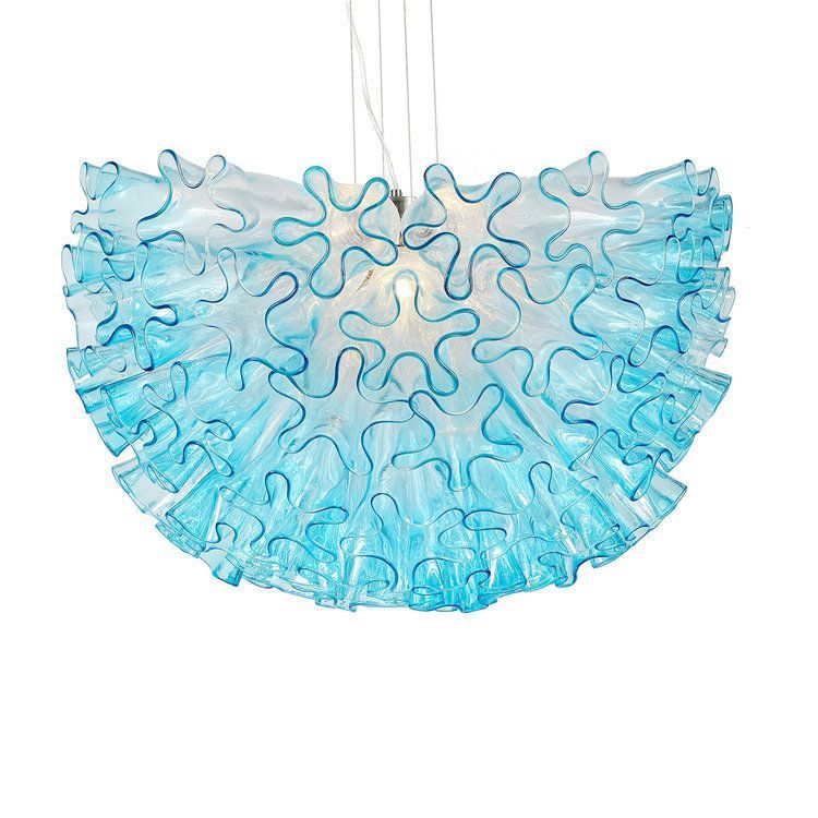 AM2239 DAHLIA GLASS CHANDELIER