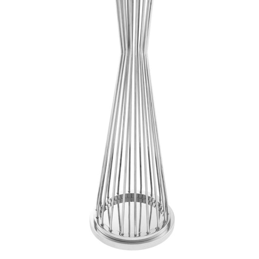 CJ102 SILVER FLOOR LAMP