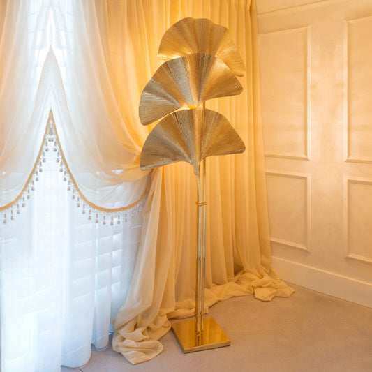 CJ109 PALM LEAF FLOOR LAMP