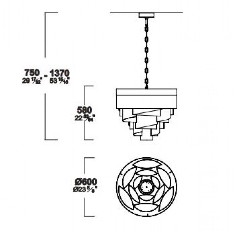 IQ8369 VENEZIA PENDANT
