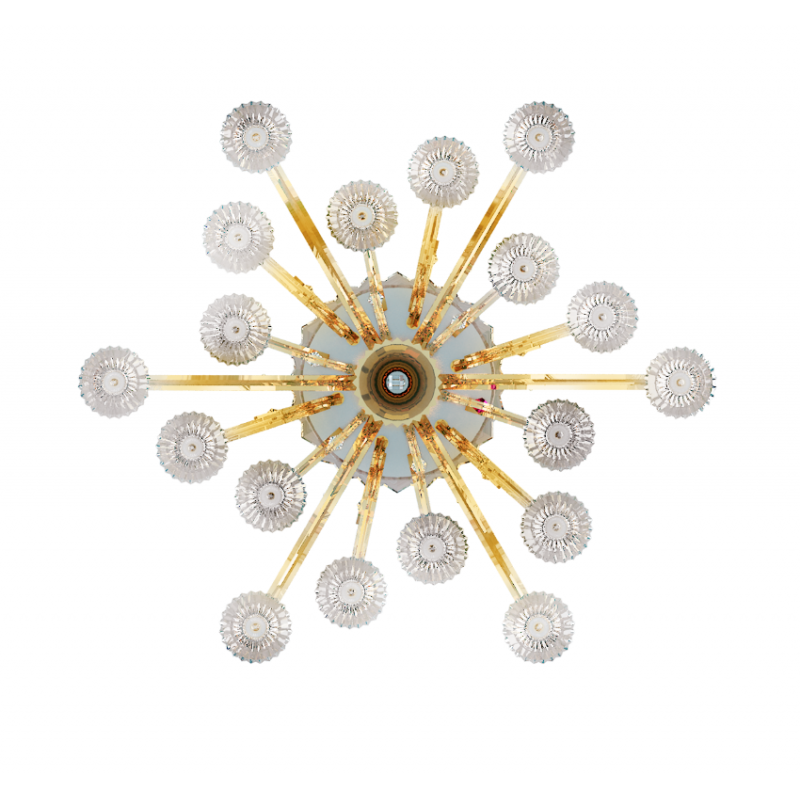 JR2036 MILLE NUITS GOLD CHANDELIER