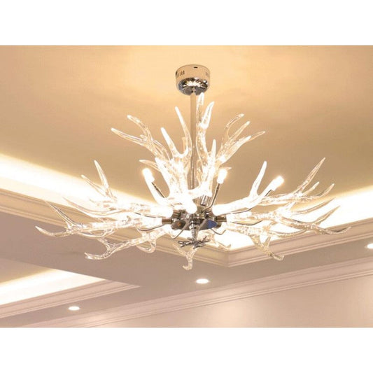 QZ9091 CRYSTAL DEER CHANDELIER