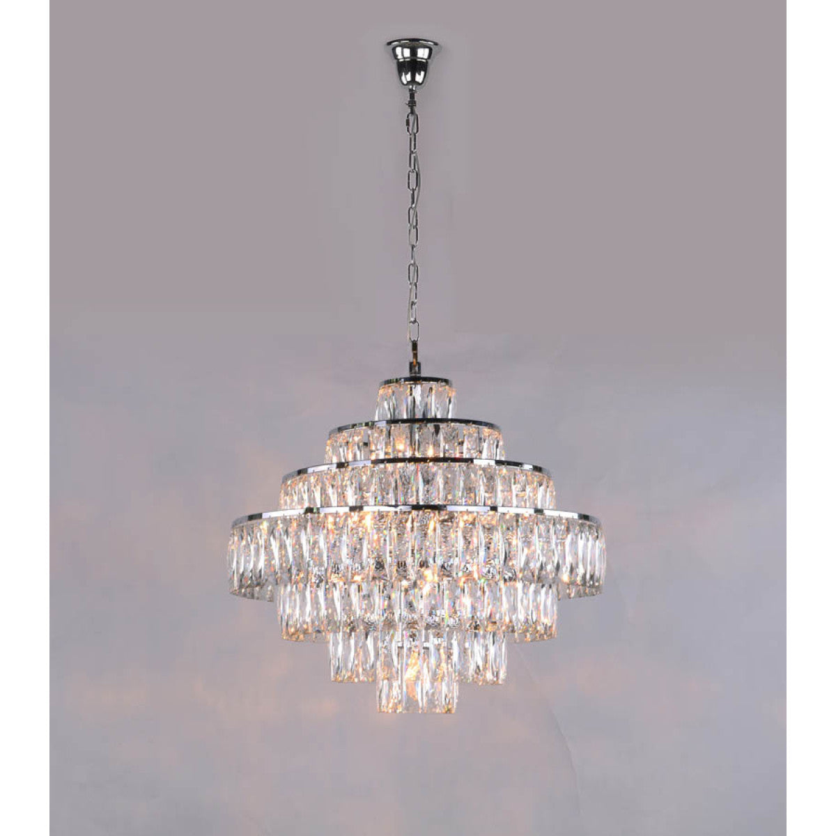 AM0415 3-Tier Emerald Lamp