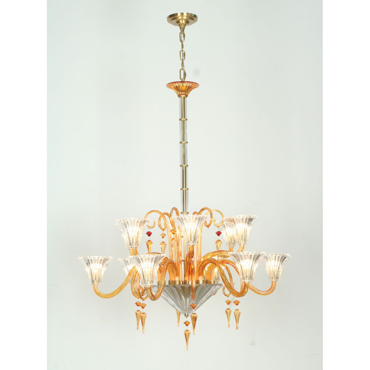JR2036 Mille Nuits Gold Chandelier