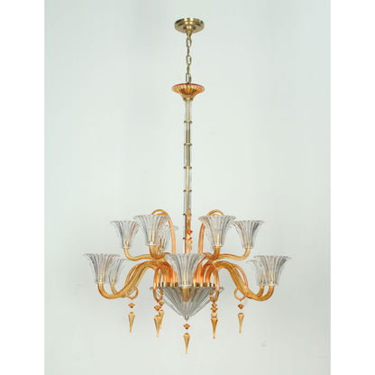 JR2036 Mille Nuits Gold Chandelier