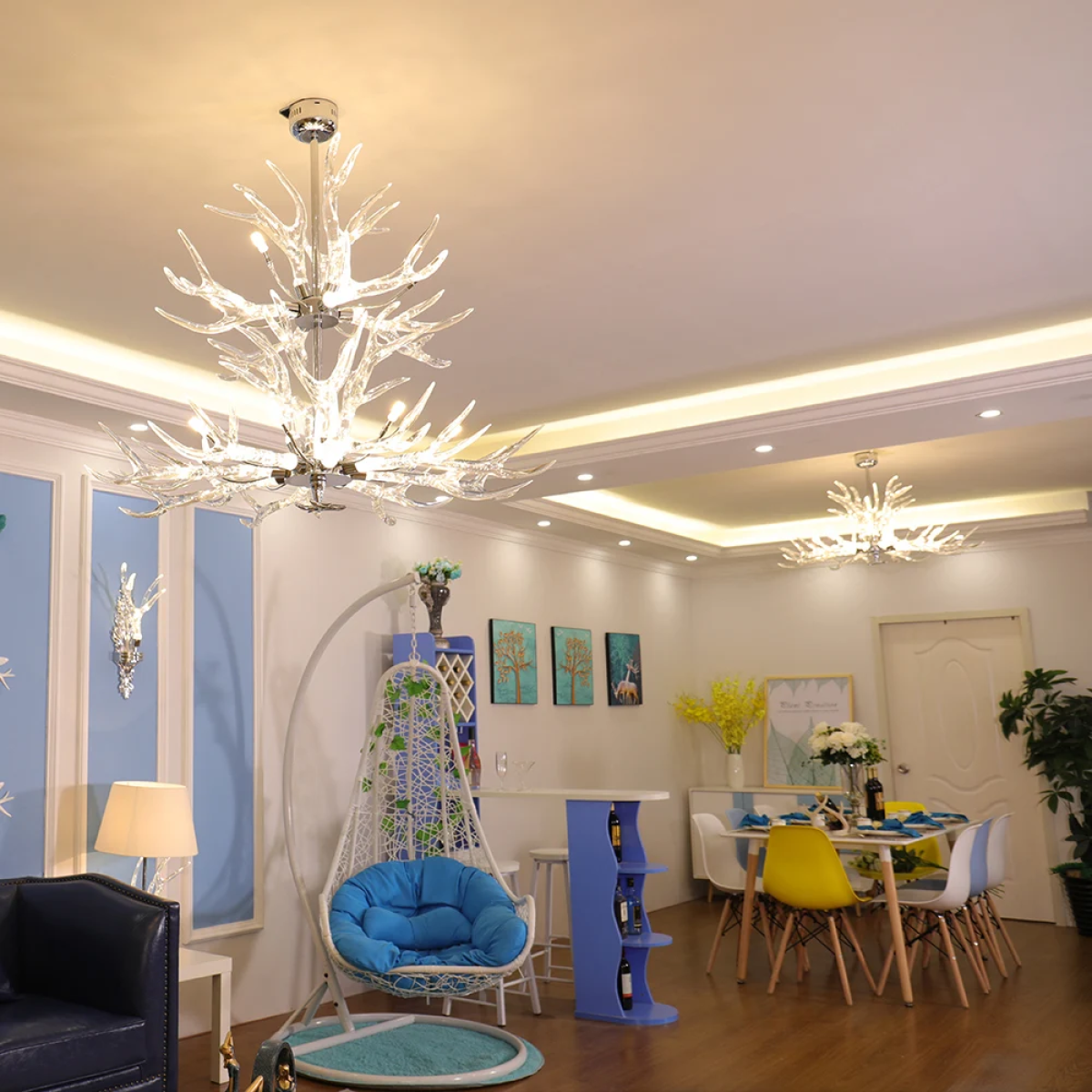 QZ9091  Crystal Deer