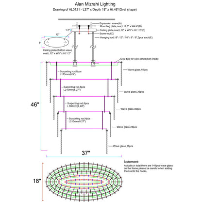 AL0121 Oval Venini