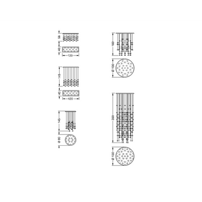 AL0128 Leaf Lampadario