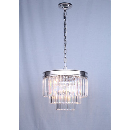 AM0418 ROUND CRYSTAL BAGUETTE
