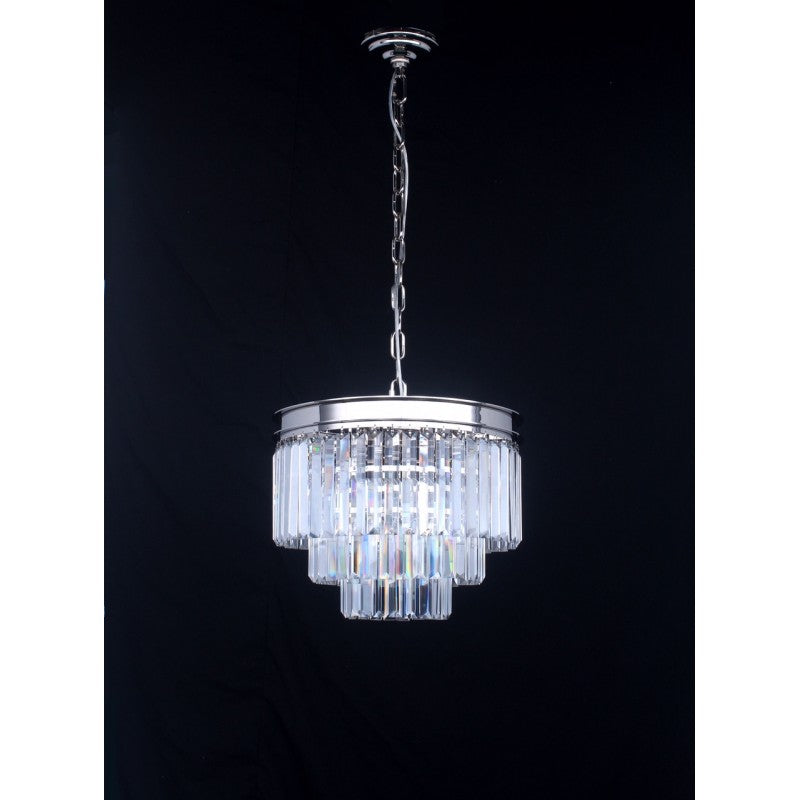 AM0418 ROUND CRYSTAL BAGUETTE