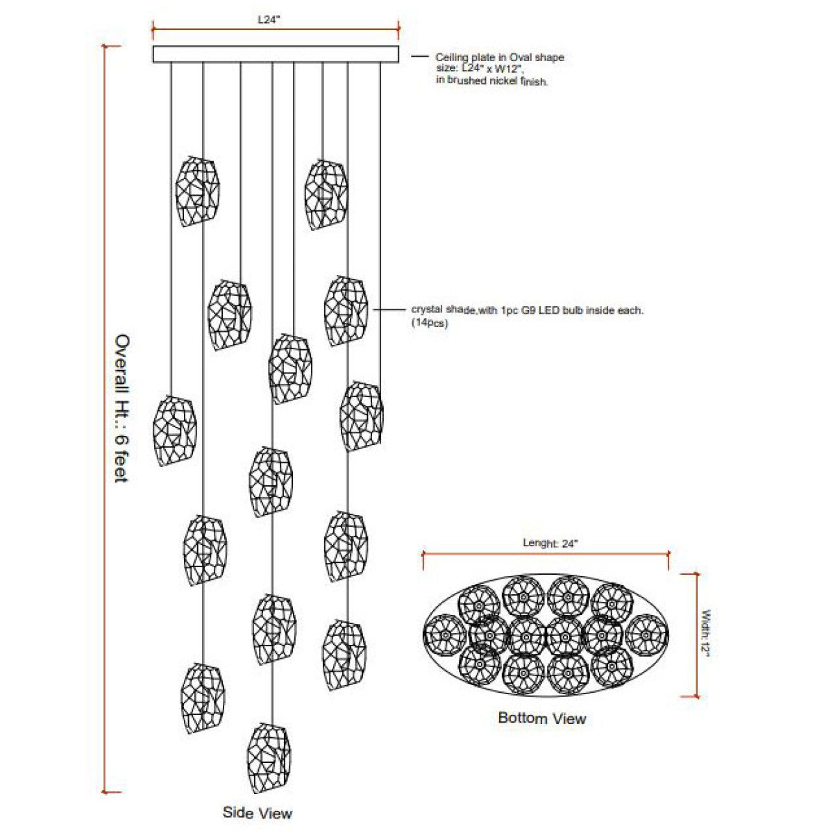 AM1142 Diffi Pendant