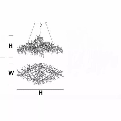 AM1819 BIJOUT CHANDELIER