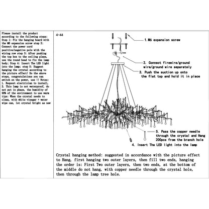 AM1819 Bijout Chandelier
