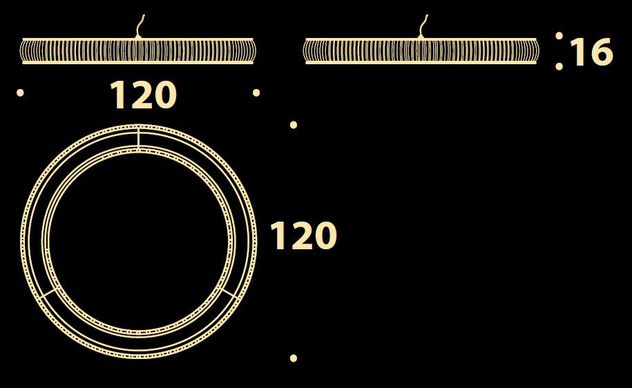 AM2189 RHEA FENDI CIRCULAR LED