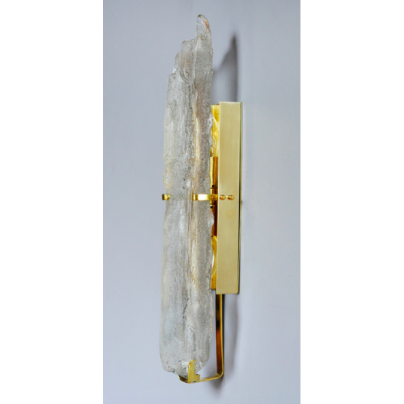 AM2430W GLASS TOTEM SCONCE
