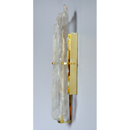 AM2430W GLASS TOTEM SCONCE