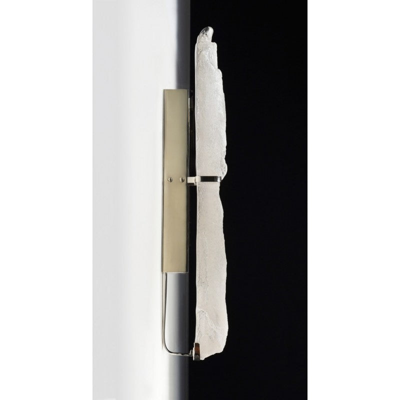 AM2430W GLASS TOTEM SCONCE