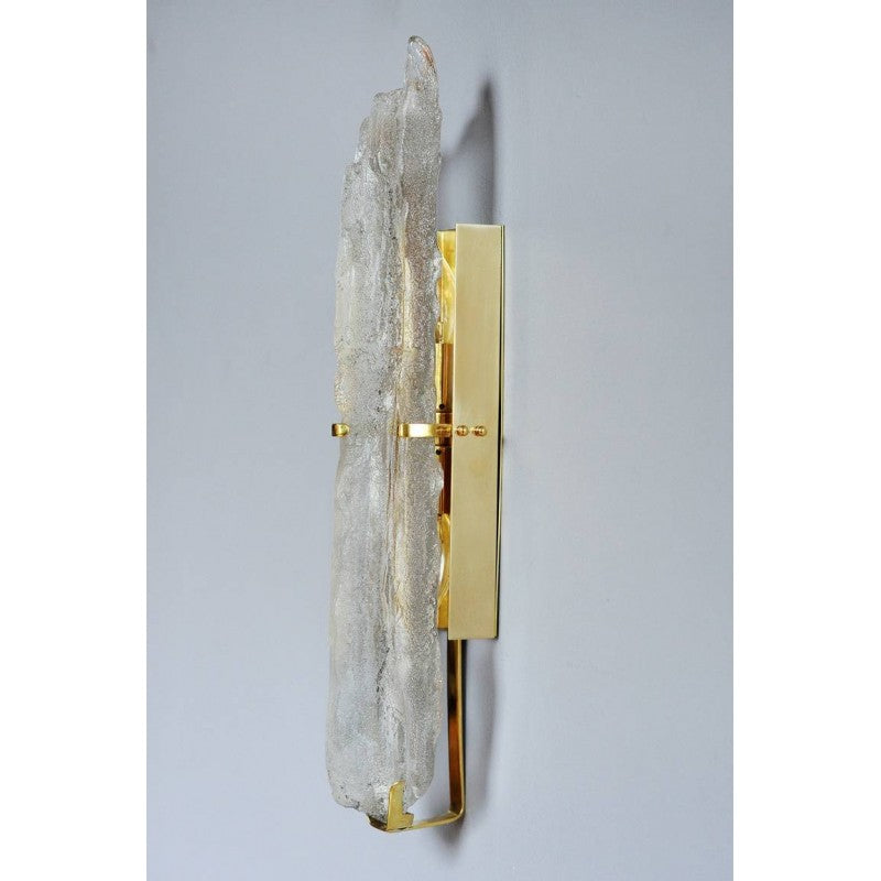 AM2430W GLASS TOTEM SCONCE