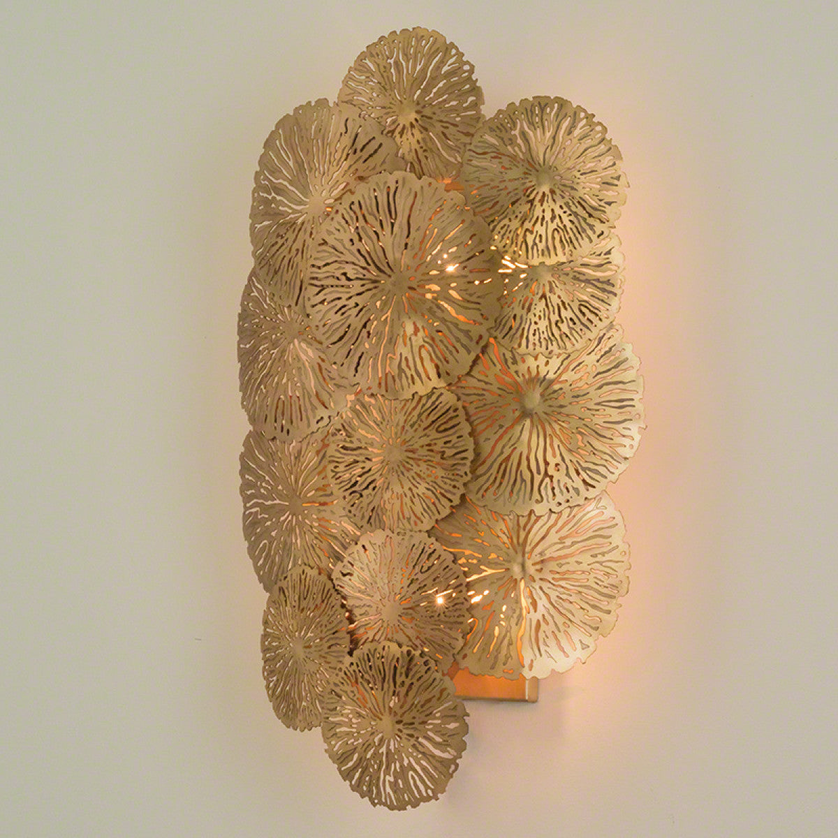 AM351 Lily Pad Wall Sconce