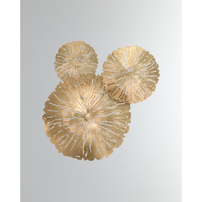 AM352 LILY PAD CLUSTER SCONCES