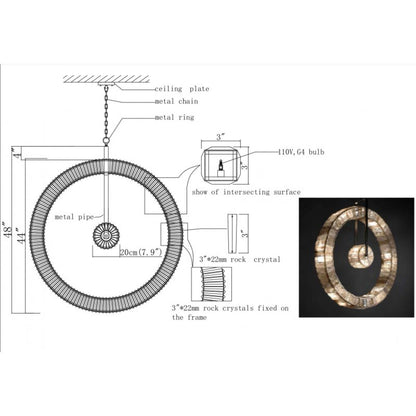 AM7400 Lustre Orbitre