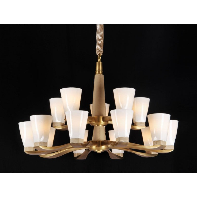 AM8102Q ESTELLE 1-2 TIER CHANDELIER