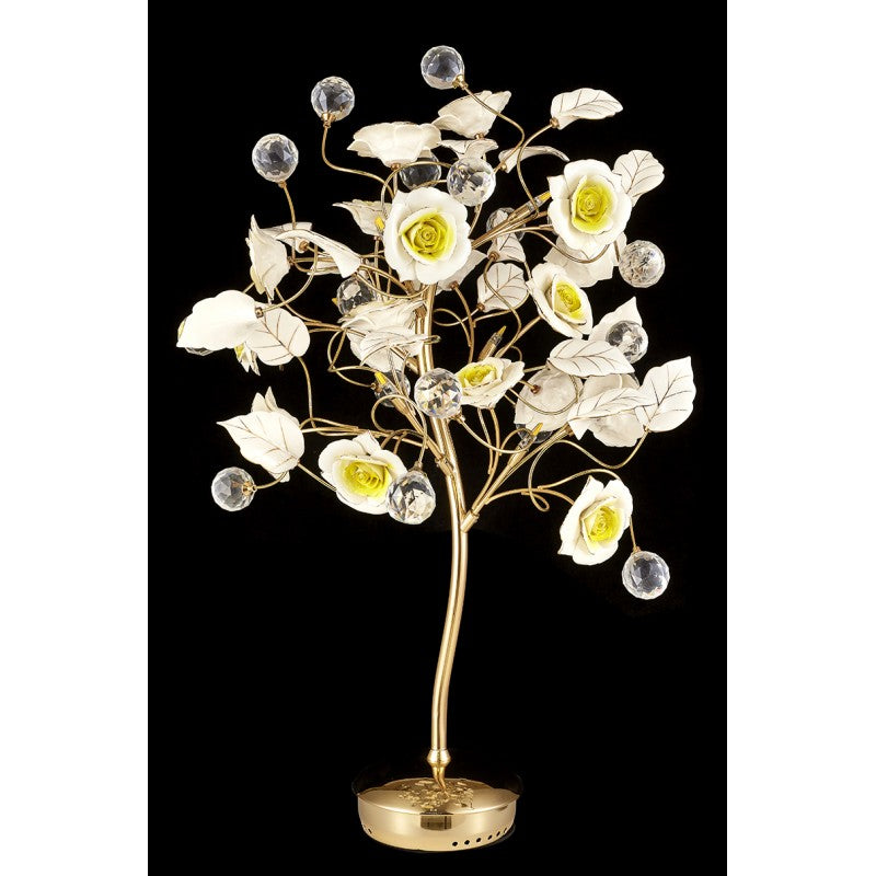 AM9984T ROSES TABLE LAMP