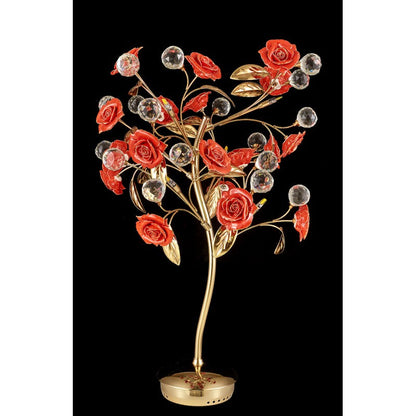 AM9984T ROSES TABLE LAMP