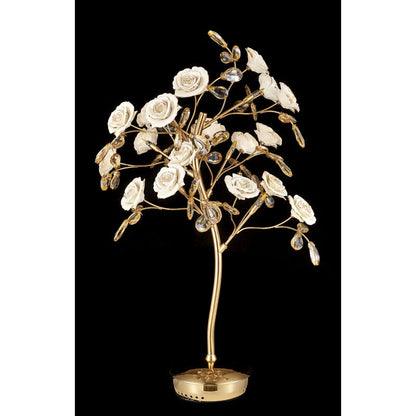 AM9984T ROSES TABLE LAMP