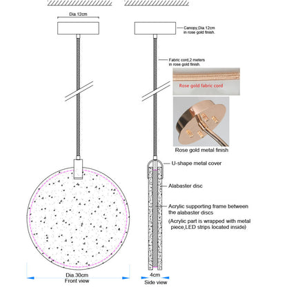 AM70009A Pie Alabaster